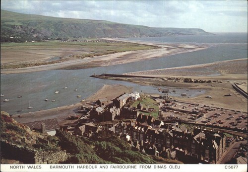 Vintage barmouth harbour - vintage,