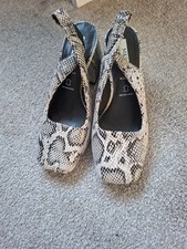 Ladies Leather Slingbacks