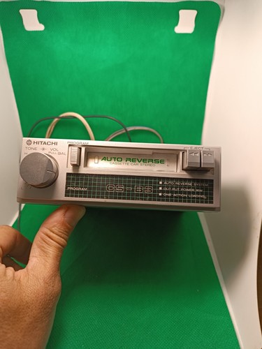 Vintage car cassette player - car,