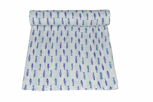Indian handmade block - indian, kantha