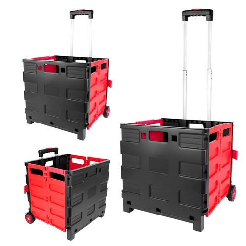 Folding boot cart shopping - boot,