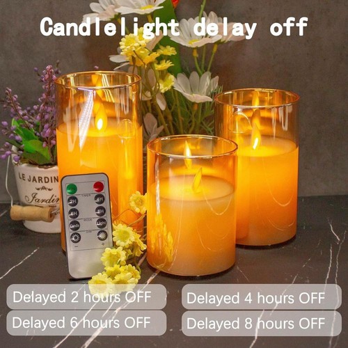 3pcs led candles set - 3pcs, with