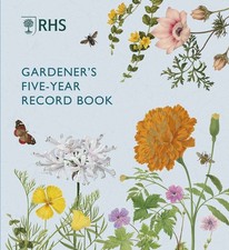 RHS Gardener's Five Year Record Book, Royal Horticultural Society, Very Good con