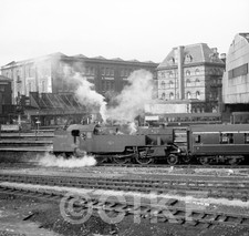 Railway   B/W  Negative      6x6 cm   LMS  View Bradford Exchange 1967.