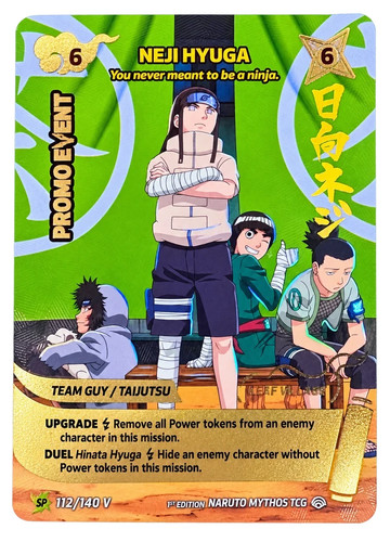 Naruto mythos tcg neji - naruto,