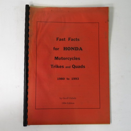 Fast facts for honda - for,