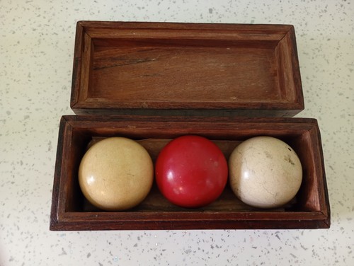 Antique wooden billiards - wooden,