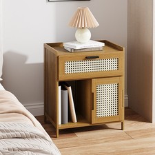 Wooden Bedside Table Cabinet