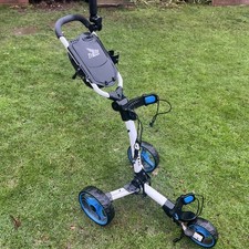Axglo Tri Lite Compact Push 3 Wheel Trolley /VGC / No cable brake
