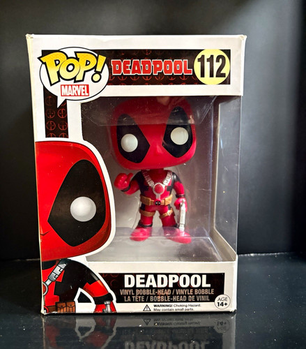 Funko pop marvel deadpool - marvel,