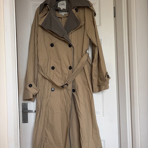Cos beige trench coat size - beige, xs