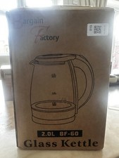 Bargain Factory Glass Kettle