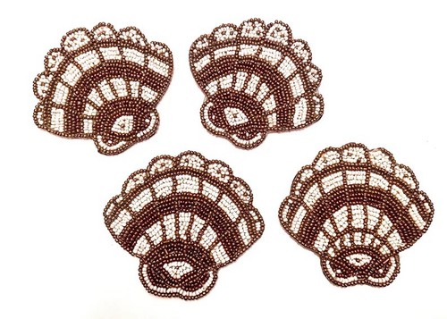 Set vintage beaded - set,