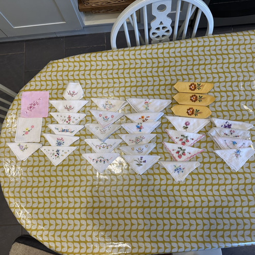 Vintage embroidered ladies - vintage,