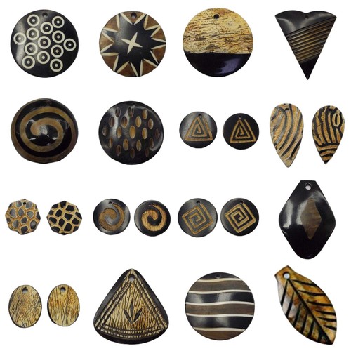 Natural horn pendant jewellery - horn,
