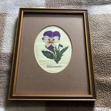 Vintage Woven Silk Viola