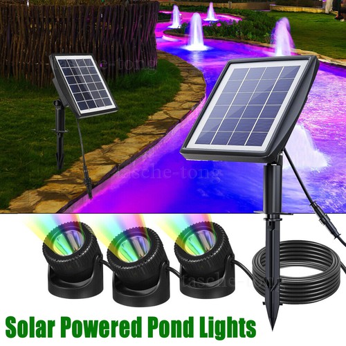 3in1 rgb solar led - rgb, submersible