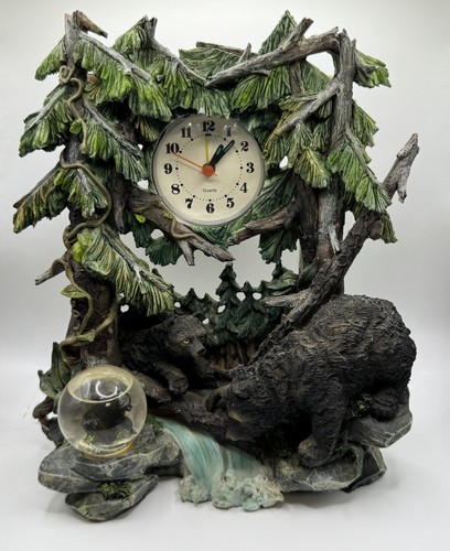 Beautiful bear wtrees ceramic - beautiful,