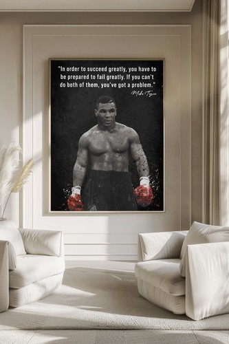 Mike tyson poster - mike, art