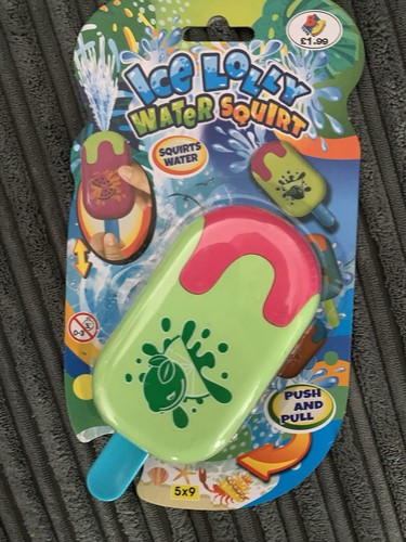 Ice lolly water squirters - water,