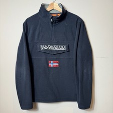 Napapijri Fleece Pullover Navy