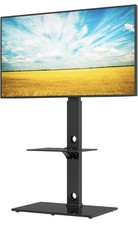 BONTEC Universal Floor TV Stand for 30-70 Inch LED OLED LCD Plasma Flat Curved