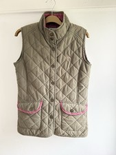 Ladies Equestrian Gilet By Toggi Size 10 Light Khaki Green Good Condition