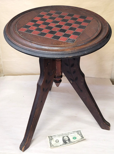 Victorian game table antique - game,