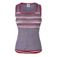 M Missoni - Space-Dyed Knit Tank Top - NEW W TAG - L INT 12 UK 8 US - Lavender