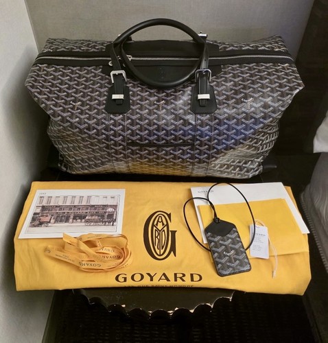 Goyard black bowling bag - bowling, 55