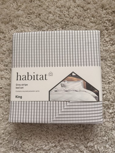 Habitat kingsize grey - habitat, stripe