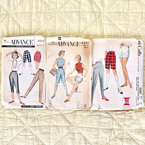 Vintage 1950s 1960s - , shorts