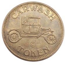 Car Wash Token - Antique Car