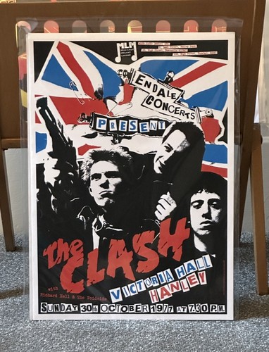 The clash poster - a3,