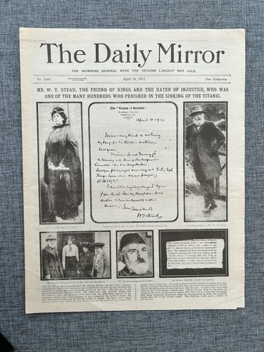 Daily mirror titanic and - daily,