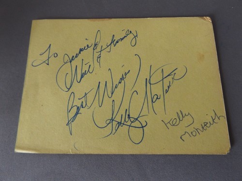 Autograph book page - 4",