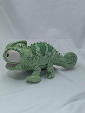 Pascal Tangled Chameleon Plush Teddy Disney Store plush toy glitter green