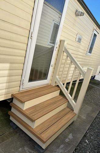 Caravan steps upvc composite - steps,