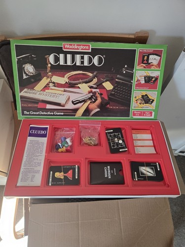 Waddingtons 1975 cluedo - 1975, board
