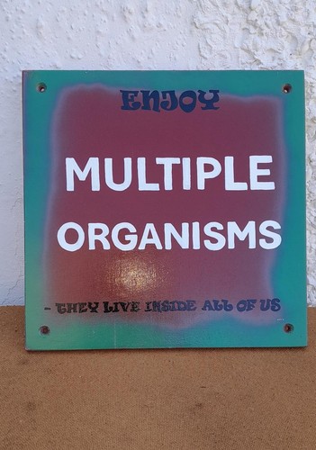 New hand painted wooden - new,, sign