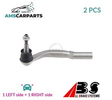 TRACK ROD END RACK END PAIR FRONT OUTER 230566 ABS 2PCS NEW OE REPLACEMENT