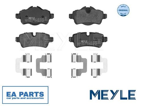 Brake pad set disc - disc, for