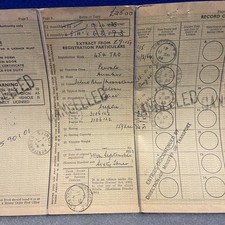 HUMBER SCEPTRE 1963 CLASSIC VINTAGE RF60 LOGBOOK MEMORABILIA