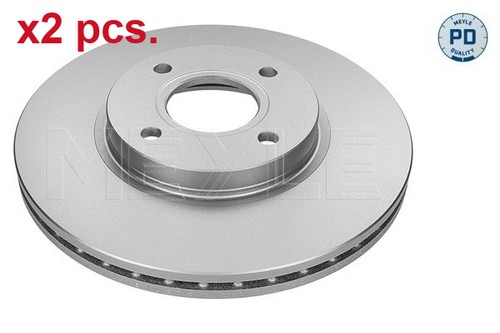 Pcs front brake - disc, rotos