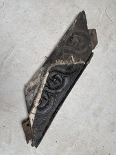 16th Century Antique Hand Carved Decorative Oak - Piece Of Staircase 30”