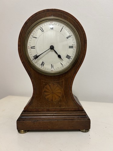 Edwardian mahogany balloon - mahogany, "balloon"
