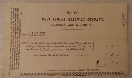 1878 east indian railway - east,