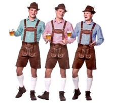 Adult LEDERHOSEN Deluxe Faux