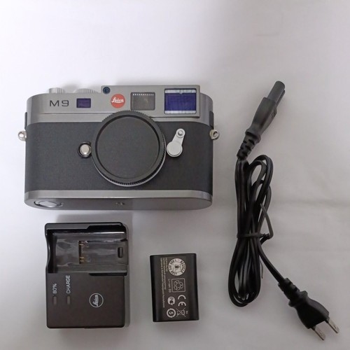 Leica body steel gray - steel, ccd