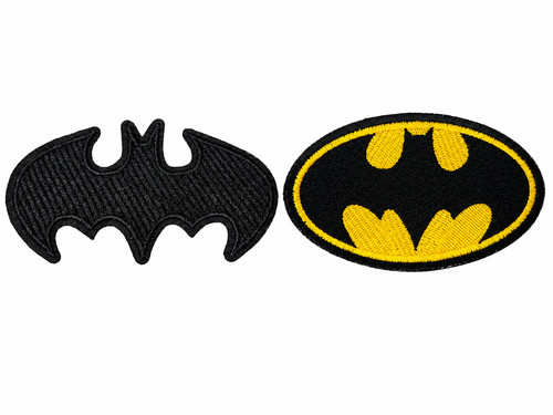 Batman logo embroidered - batman,